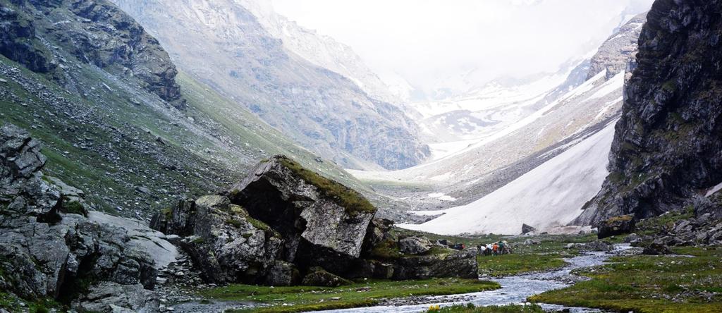 live a life of adventure HAMPTA PASS Manali, Himachal Pradesh Trek Cost - `10,000/Overview Hamta Pass lies on the Pir Panjal range in the Himalayas.