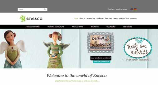 enesco.co.uk Here s where you can conveniently order product. Are you logged in?