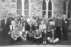 Participants in the international ecumenical symposium Justification Today: its Meaning and Implications, at Wartburg Theological Seminary, Dubuque, Iowa, April 2002.