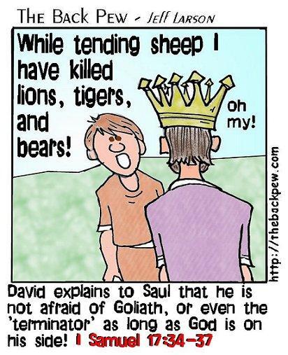 First Samuel Chapters 13 to 20 The Decline of Saul No sooner has Saul taken on the role of leadership, than he is in violation of God's directions.