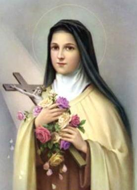 St. Thérèse of Lisieux My Novena Rose Prayer O Little Therese of the Child Jesus, please pick for me a rose from the heavenly gardens and send it to me as a message of love.