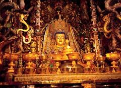 184. Jowo Rinpoche, enshrined the Jokhang Temple Theme: Sacred Images 1 Lhasa, Tibet Yarlung Dynasty Believed to have