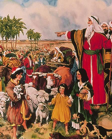 At Exodus & Passover, God brought Israel out of slavery by His great