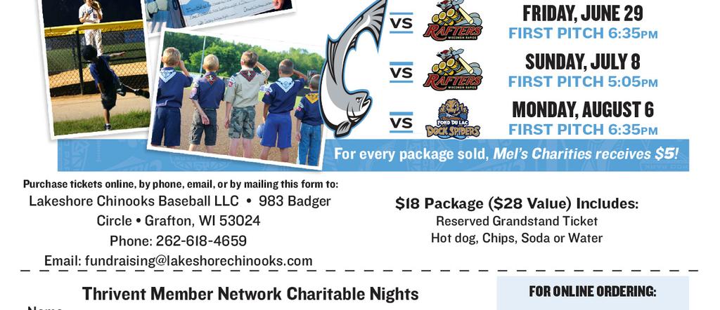 August 6th Chinooks
