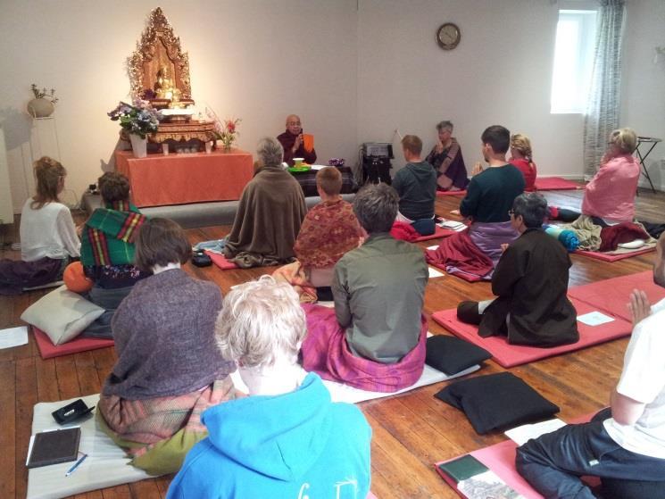 Dr Ottara Nyana s Activities Metta Retreat in Dhammaramsi (Brussels, Belgium) Teaching Metta Sutta during 30 th July to 5th August and 35 yogies participated in the retreat happily.