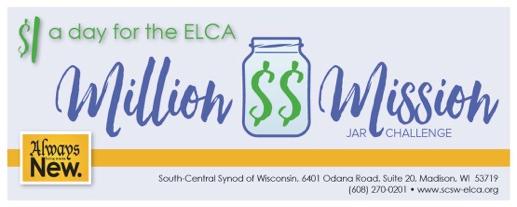 Million Dollar Mission Jar Challenge What Is Your Congregation Doing? Some Congregations Are Making This Their Lenten Offering This Year A Great Idea!