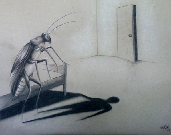 Fig. 1 Transformation of Gregor Samsa Works Cited Freed, Donna, and Jason Baker. The Metamorphosis. The Metamorphosis and Other Stories. Ed. New York: Barnes & Noble Classics, 2003. Print.