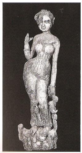 Female figure and the goddess were overshadowed by male deities during the Vedic period, they reemerged taking