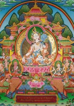 --Tara The figure of Tara, the female counterpart of Avalokiteshvara, originated in India