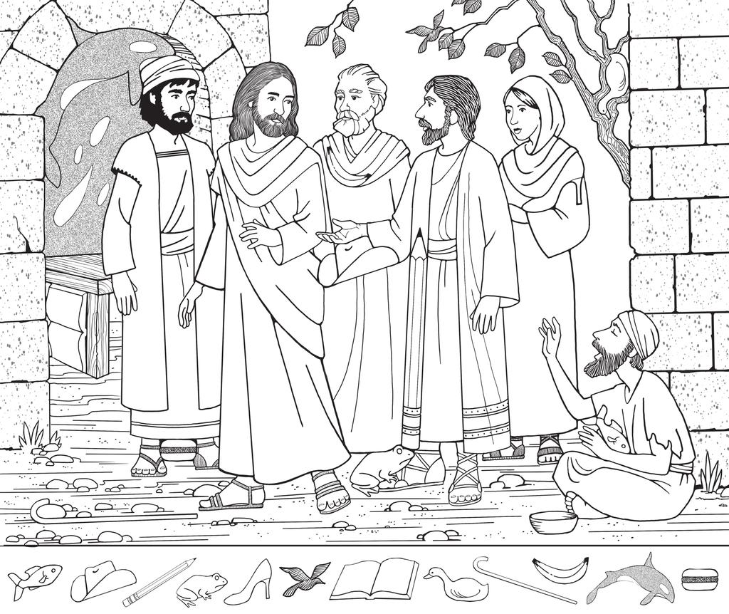 craft puzzle 15 bible story How Manysong Hidden Objects Can You Find? snack deepbluekids.