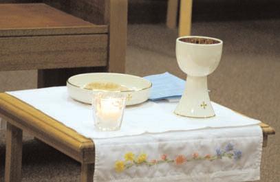 The first Sunday of the month is a Family Eucharist that utilizes simpler prayers where youth members lead prayers and readings.