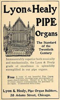 We have never been able to find any photos of the actual organ, but we know it was up in the choir loft and that the pipes were along the wall.