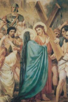 The Fourth Sorrowful Mystery THE CARRYING OF THE CROSS So Pilate, wishing to satisfy the crowd, released Barabbas