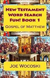 Book 1 Gospel of Matthew Relive the Baptism of Jesus, his Sermon on the Mount. His Three Miracles, the Parables and teachings of Jesus, the confession of Peter, and the Passion and Resurrection.