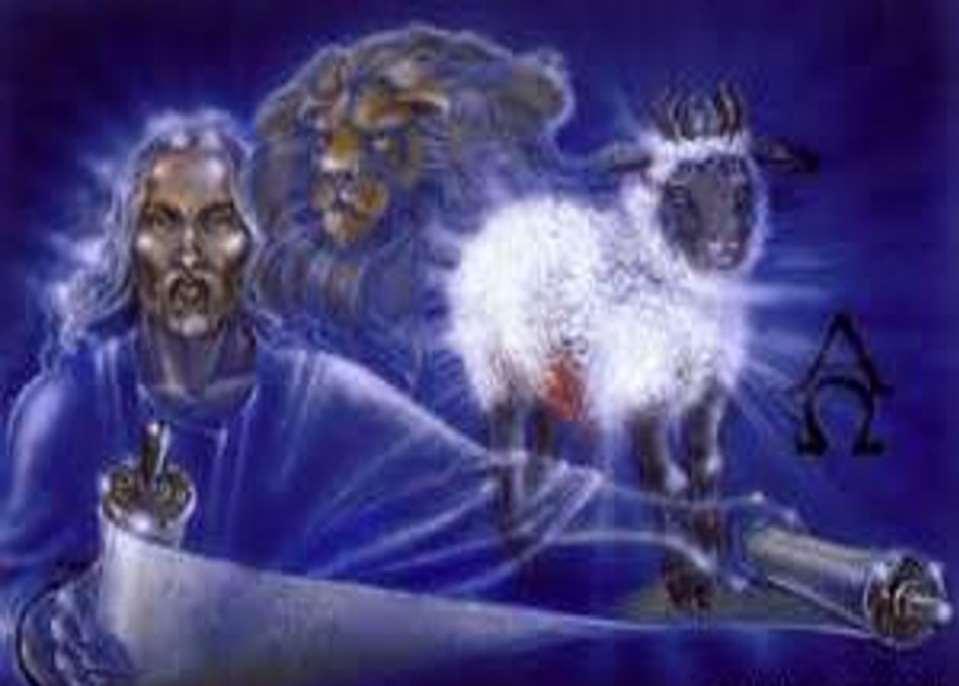 The Son of man, the Lamb of God, the Lion of Judah.