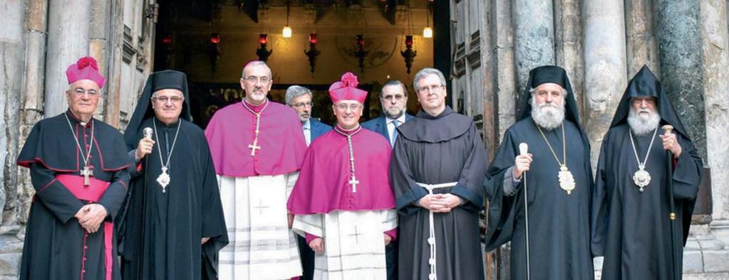 XVI Newsletter N 49 - WINTER 2018 Msgr. Girelli, new Apostolic Delegate for Jerusalem and Palestine and Nuncio in Israel Last September Msgr. Leopoldo Girelli was appointed to succeed Msgr.