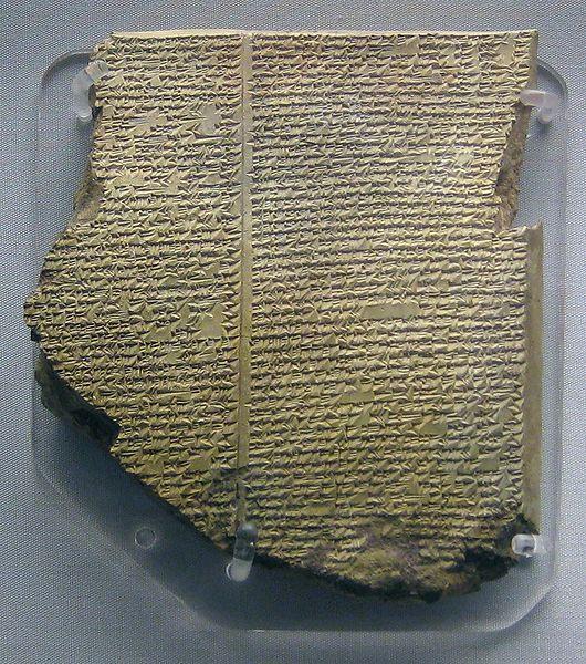 Source Material from ANE Epic of Gilgamesh Tablet 11 (