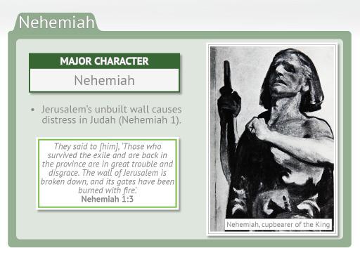 Nehemiah Nehemiah continues the reconstruction story with two more rebuilding projects.