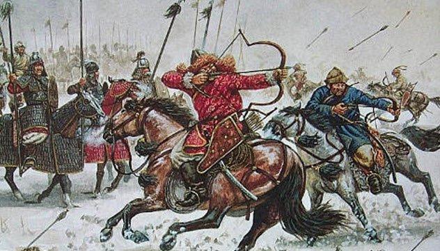 Chinggis then decided to attack another nomadic group that rivaled the Mongols for year, the Tartars. This was the first in a series of wars that Chinggis led against rival nomad groups.
