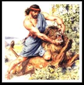 SAMSON - He was the son of Manoah - He loved a woman named Delilah - His strength was in