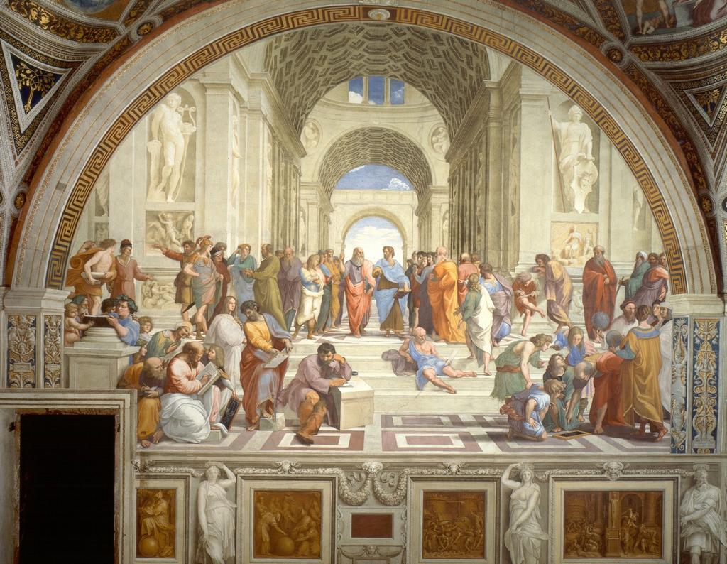 29 CHRISTIANITY & The school of Athens, Raphael THE ROMAN CULTURE How should Christianity treat Greek
