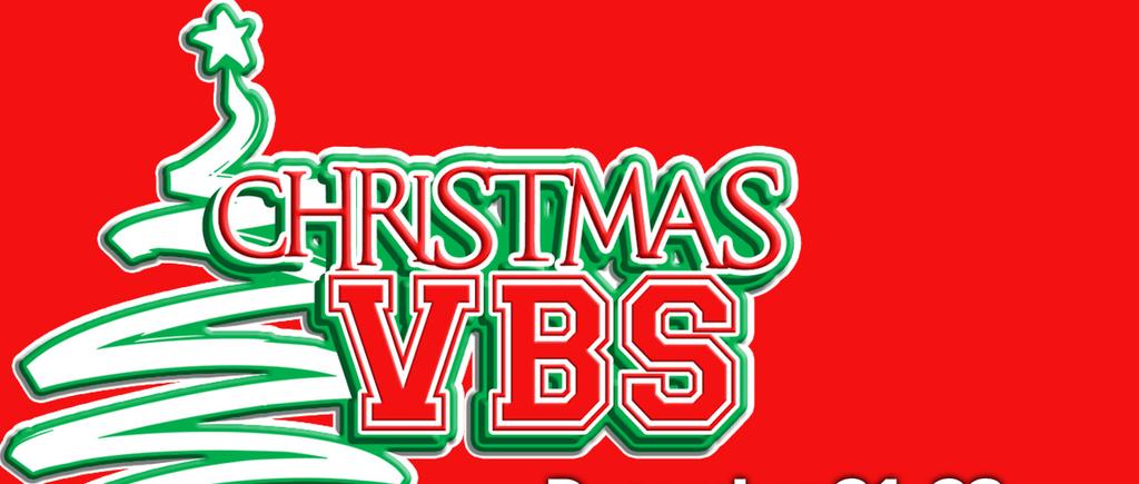 Save the Date: Christmas VBS Saturday, December 10 th Christmas VBS is coming to Faith on Saturday, December 10 th from noon to 5 p.m. The theme is The Symbols of Christmas.