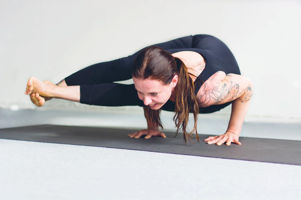 Jutta says that gaining the ability through Vijñāna yoga to harmonise her body and mind, allowed her for the first time in her life to feel comfortable in her own body.