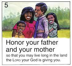 The fourth commandment requires honor, affection and gratitude towards elders.