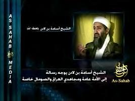 38 Osama bin Laden: Elegizing Abu Musab al-zarqawi Volume 38 contains the 19'32" video from al-qaeda's as-sahab Institute for Media Production entitled "Elegizing the Ummah's Martyr and Emir of the