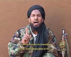 on 5 Jan. 2007. It is entitled, "Rise and Support Your Brothers in Somalia". The production date is Jan. 2007. Al- Zawahiri calls for support for jihadists fighting in Somalia and talks about the involvement of Ethiopian forces.