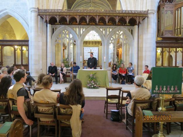 Matthew s, Zababdeh hosted the Episcopal Training Conference for youth leaders June 22-23, in preparation for the Metropolitan Summer conferences which will be held 30 July to 17 August.
