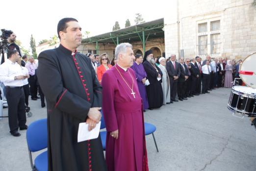 Archbishop of Sebastia and School Board Bishop, and the Committee on the National Forces in Jerusalem, along with many parents.
