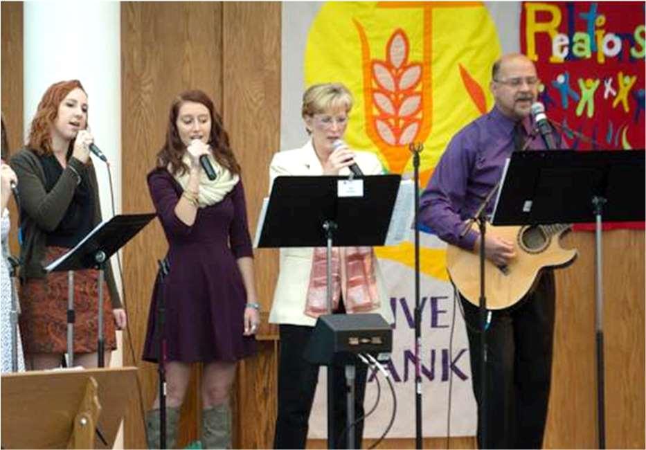 Worship Team leader Al Hedervary says, by having traditional style worship and (organ/choir) music at the early service, I believe it provides an anchor to the roots of our church, providing a