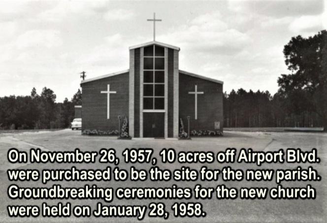 On November 26, 1957, ten acres, located off Airport Blvd.