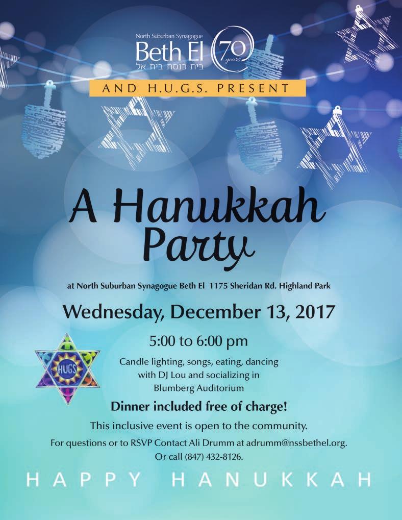Please join us for a special Matzah Ball Shabbat & Hanukkah Celebration!