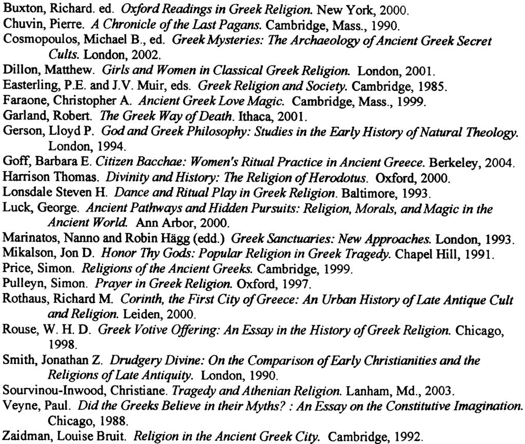 , Religions of Rome (Cambridge, 1998) is available precisely for use in this kind of course.