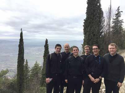 SALTof the Earth Roman Holiday Our theologians began 2018 with a pilgrimage to Italy. (A theologian is a seminarian in his final four years of study.