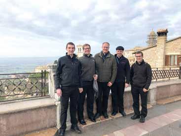 The opportunity to make such a pilgrimage came about because of a generous benefactor who appreciated how the experience would enhance priestly formation.