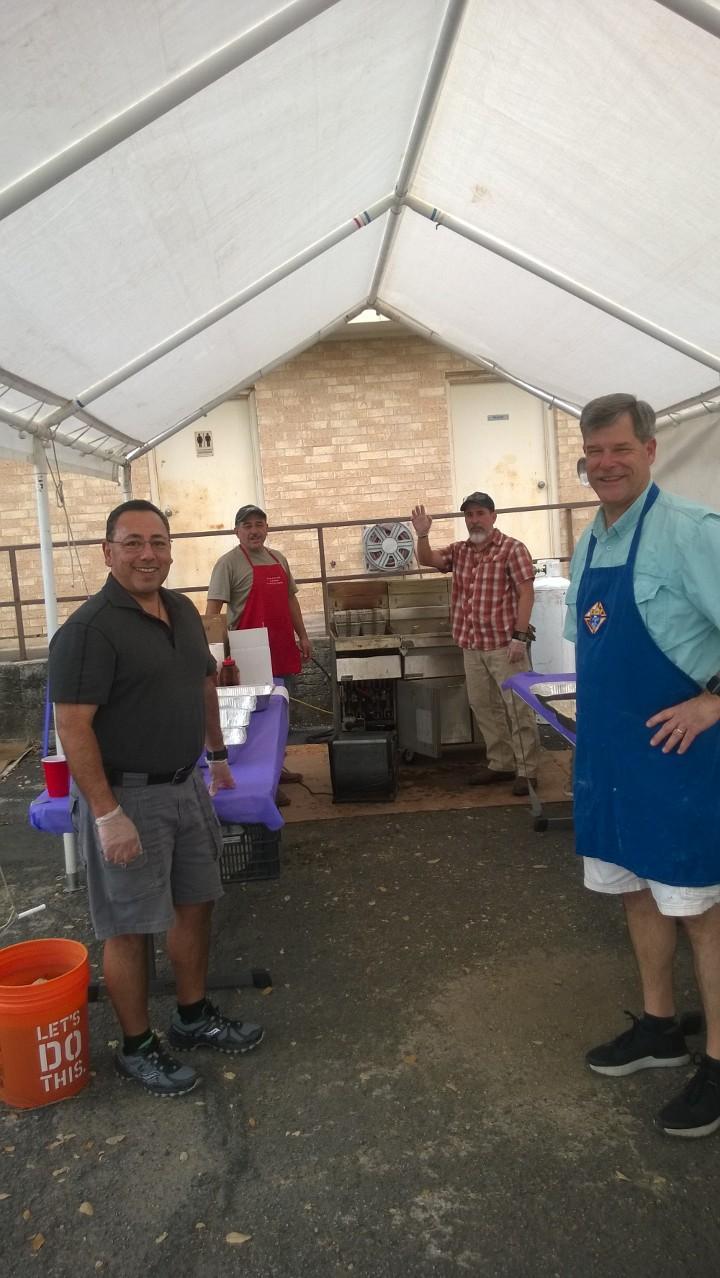 *************************************************** FISH FRY Big Fish Fry this year we sold 1,113 plates of Fish Fry which produced a profit for charity of $4,950.