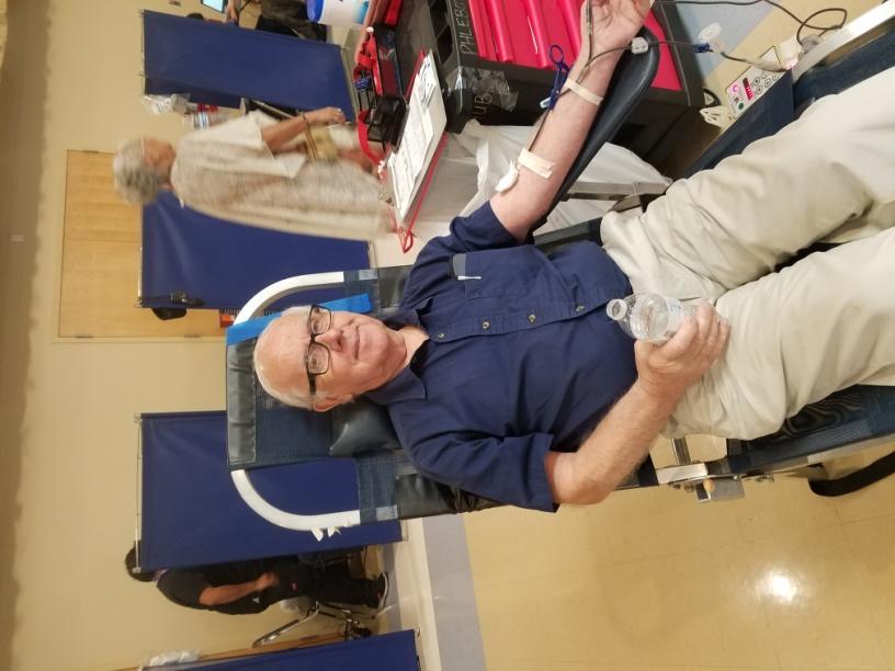 the 49 people who donated a total of 41 umits of blood during