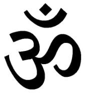 Om Om is the Primordial Reverberation which is the Foundation of Creation and gives rise to the whole Universe. It is the Āmen, the Word of St.
