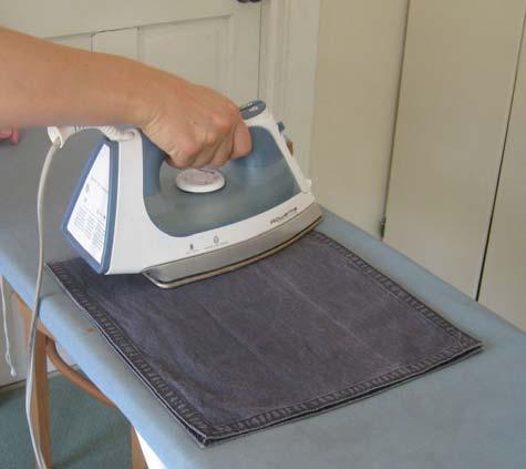 How to Iron your Napkin Correctly Please follow the pictures