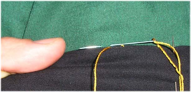 The Blindstitch You might not need this stitch for the Okesa.