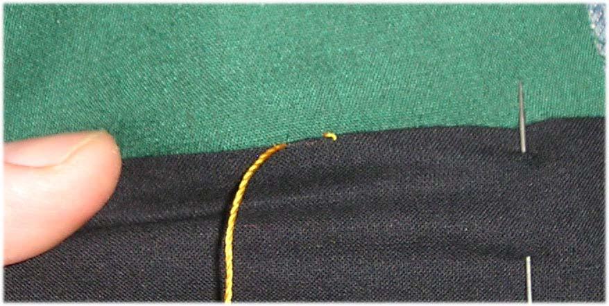You can use it for example when the fabric in the corners are not tightly sewn together.