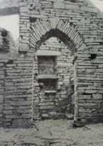 Figure 19: Pointed arch into the chancel of the Eynhallow church.