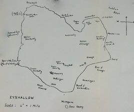 Figure 23: Island of Eynhallow with local place-names