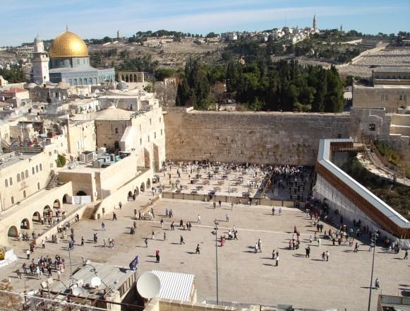 We then drive to the summit of the Mount of Olives for a breathtaking view of the Old Walled City and its magnificent medieval walls.