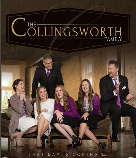 Trinity Lutheran Church Women s Ministries and Grandpa s Cheesebarn are teaming up to bring The Collingsworth Family That Day Is Coming Tour to Ashland on Wednesday, April 18, 2018 at 7:00 pm