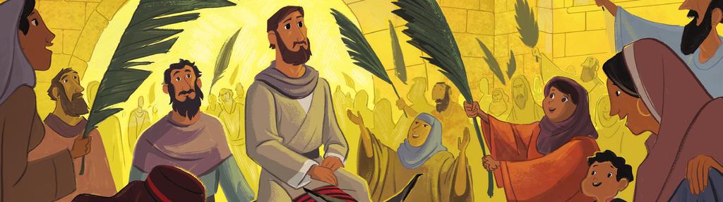 ( save now ) Was everyone happy to see Jesus? (See Luke 19:37-39.) How do you feel when you hear about Jesus? It was time for the Israelites to celebrate Passover.