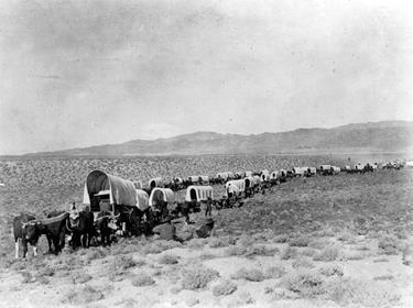 Trails West During the summer, the trail was basically one long line of wagons Traffic jams Sickness was